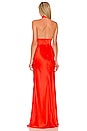 view 3 of 3 Liv Gown in Fire Orange