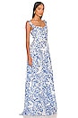 view 2 of 3 Evangeline Dress in Blue Multi