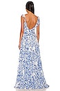 view 3 of 3 Evangeline Dress in Blue Multi