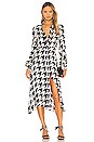 view 1 of 4 Barbara Dress in Black & White