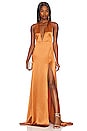 view 1 of 3 Huda Dress in Copper