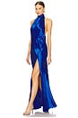 view 5 of 5 Penelope Gown in Egyptian Blue