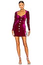 view 1 of 3 Renata Dress in Magenta Pink