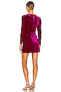 view 4 of 3 Renata Dress in Magenta Pink