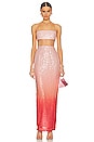 view 1 of 4 Talia Dress in Blush Red Ombre
