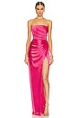 view 1 of 3 Priyanka Dress in Hot Pink