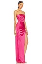 view 2 of 3 Priyanka Dress in Hot Pink