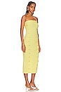 view 2 of 3 Jennifer Knit Dress in Lemon Yellow