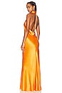 view 1 of 3 Calypso Gown in Tangerine