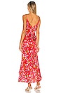 view 3 of 4 Sofia Dress in Red Floral