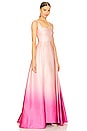 view 2 of 3 Bella Gown in Pink Ombre