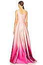 view 3 of 3 Bella Gown in Pink Ombre