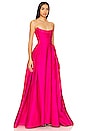 view 2 of 3 Barbara Gown in Hot Pink