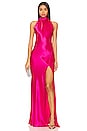 view 1 of 3 Penelope Gown in Fuchsia