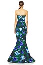 view 3 of 3 Winona Gown in Blue Multi