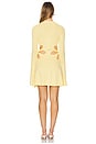 view 3 of 3 x REVOLVE Dallas Knit Mini Dress in Yellow