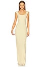 view 1 of 3 Brooke Gown in Butter Yellow