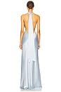 view 3 of 3 Pearl Gown in Pastel Blue
