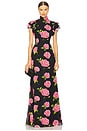 view 1 of 3 Sylvie Dress in Black Multi