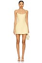 view 1 of 4 VESTIDO TWEED ANDI in Butter Yellow
