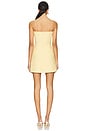 view 3 of 4 VESTIDO TWEED ANDI in Butter Yellow