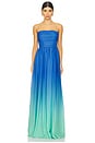 view 1 of 3 Camille Dress in Ocean