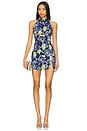 view 1 of 4 Sophie Dress in Blue Multi
