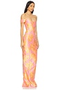 view 2 of 3 Jackson Gown in Pink Multi
