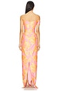 view 3 of 3 Jackson Gown in Pink Multi