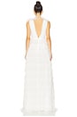 view 3 of 3 Sabrina Gown in White