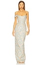 view 1 of 4 Jackson Dress in Blue & Green