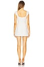 view 3 of 4 Bryn Mini Dress in White Twed