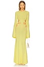 view 1 of 5 Destiny Knit Dress in Yellow