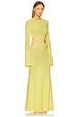 view 2 of 5 Destiny Knit Dress in Yellow