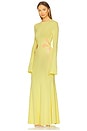 view 3 of 5 Destiny Knit Dress in Yellow
