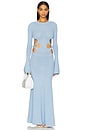 view 1 of 3 x REVOLVE Destiny Knit Dress in Baby Blue