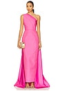 view 1 of 4 Joslin Gown in Fuchsia