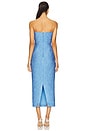 view 3 of 4 Jackie Dress in Azure Blue