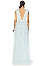 view 3 of 3 Sabrina Gown in Seafoam