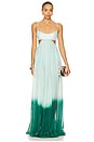 view 1 of 3 Gia Dress in Seafoam Ombre