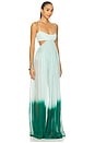 view 2 of 3 Gia Dress in Seafoam Ombre