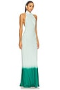 view 2 of 3 Gianna Dress in Seafoam Ombre