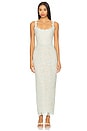 view 1 of 4 Coraline Dress in Seafoam