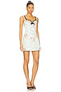 view 2 of 3 Mabel Dress in Mint Multi