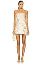 view 1 of 4 Mari Dress in Pale Pink Multi