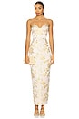view 1 of 3 Marielle Dress in Pale Pink Multi