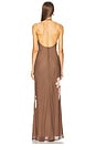 view 3 of 3 Gwyneth Dress in Mocha Multi
