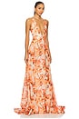 view 2 of 3 Calista Dress in Orange Multi