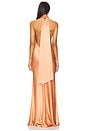 view 3 of 3 Penelope Gown in Terracotta
