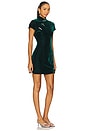 view 2 of 5 Ivy Velvet Mini Dress in Emerald